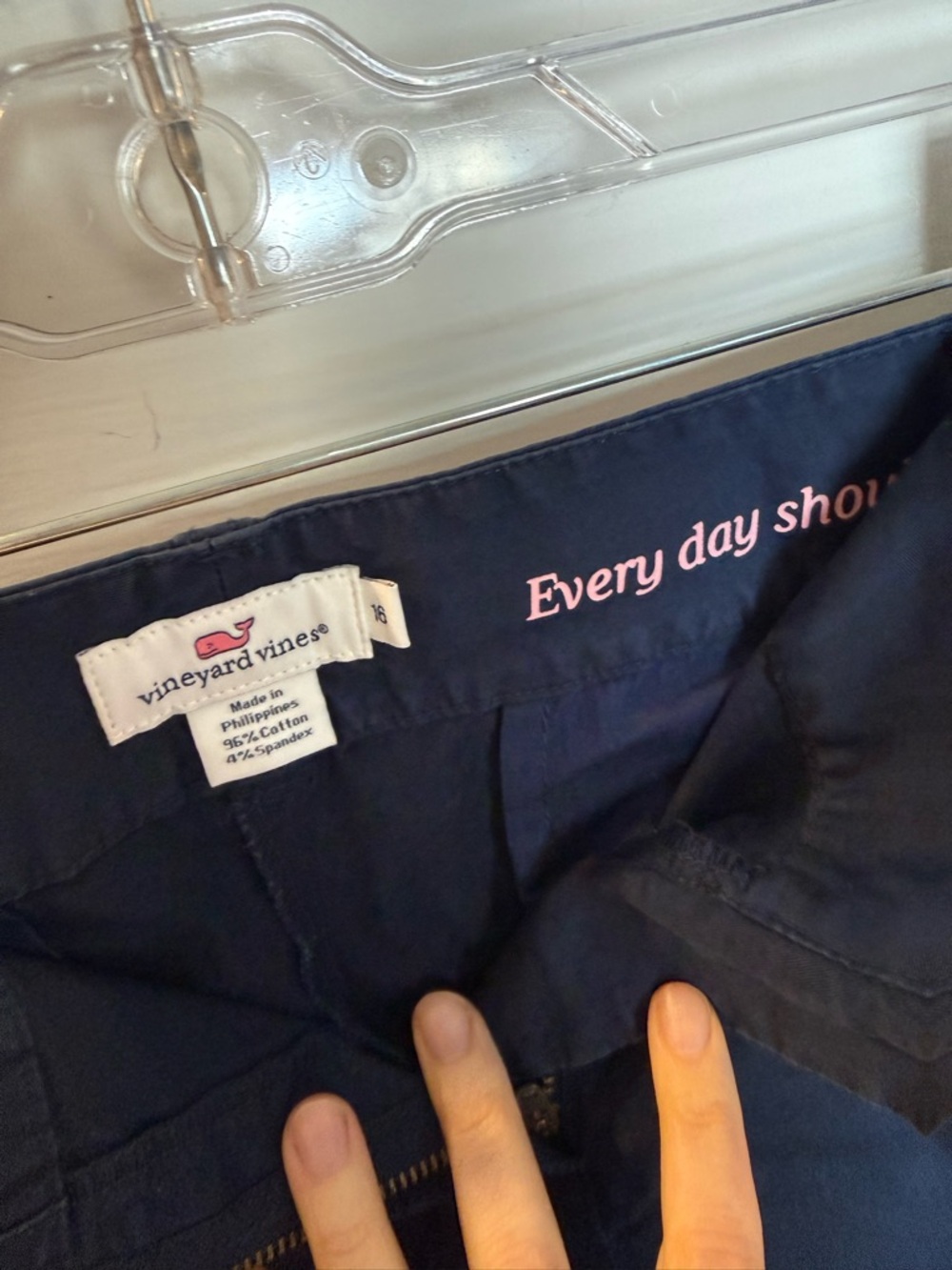 Vineyard Vines Navy Shorts - Picture 2 of 4